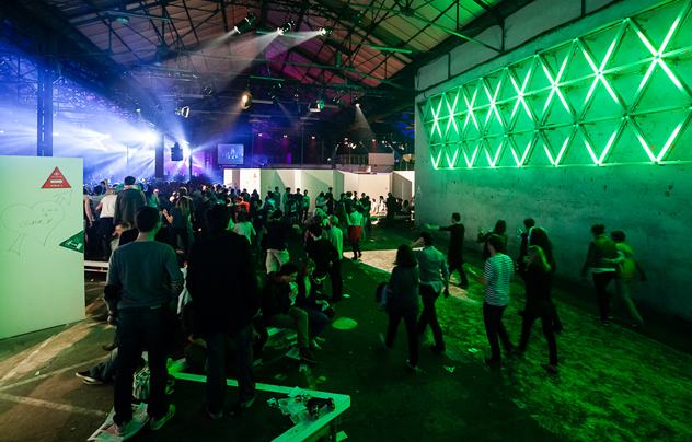 Projet 360 000 décompte de la durée du festival Nuits Sonores 2012